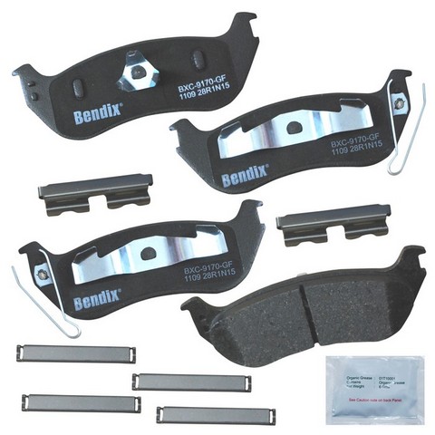 BENDIX PRIORITY 1 Disc Brake Pad Set P/N:CFC1109