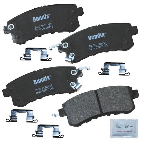 BENDIX PRIORITY 1 Disc Brake Pad Set P/N:CFC1510