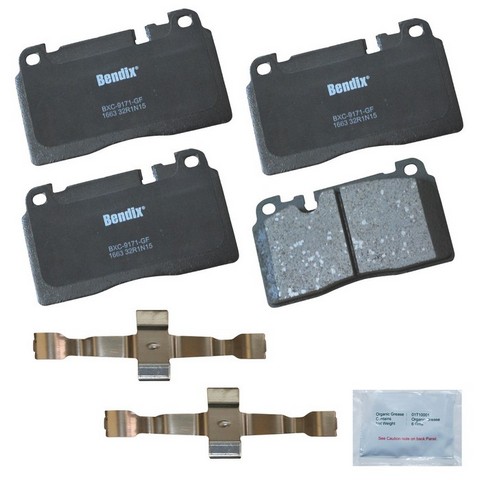 BENDIX PRIORITY 1 Disc Brake Pad Set P/N:CFC1663