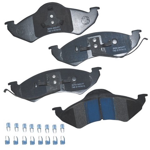 BENDIX PREMIUM Disc Brake Pad Set P/N:SBM746