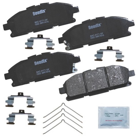 BENDIX PRIORITY 1 Disc Brake Pad Set P/N:CFC1552