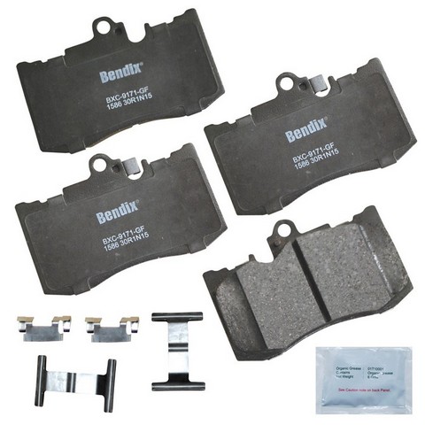 BENDIX PRIORITY 1 Disc Brake Pad Set P/N:CFC1586