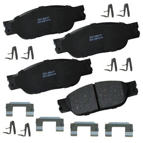 BENDIX PREMIUM Disc Brake Pad Set P/N:SBC805