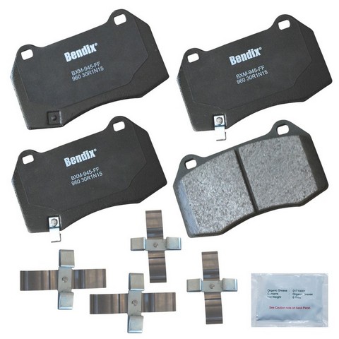 BENDIX PRIORITY 1 Disc Brake Pad Set P/N:CFM960