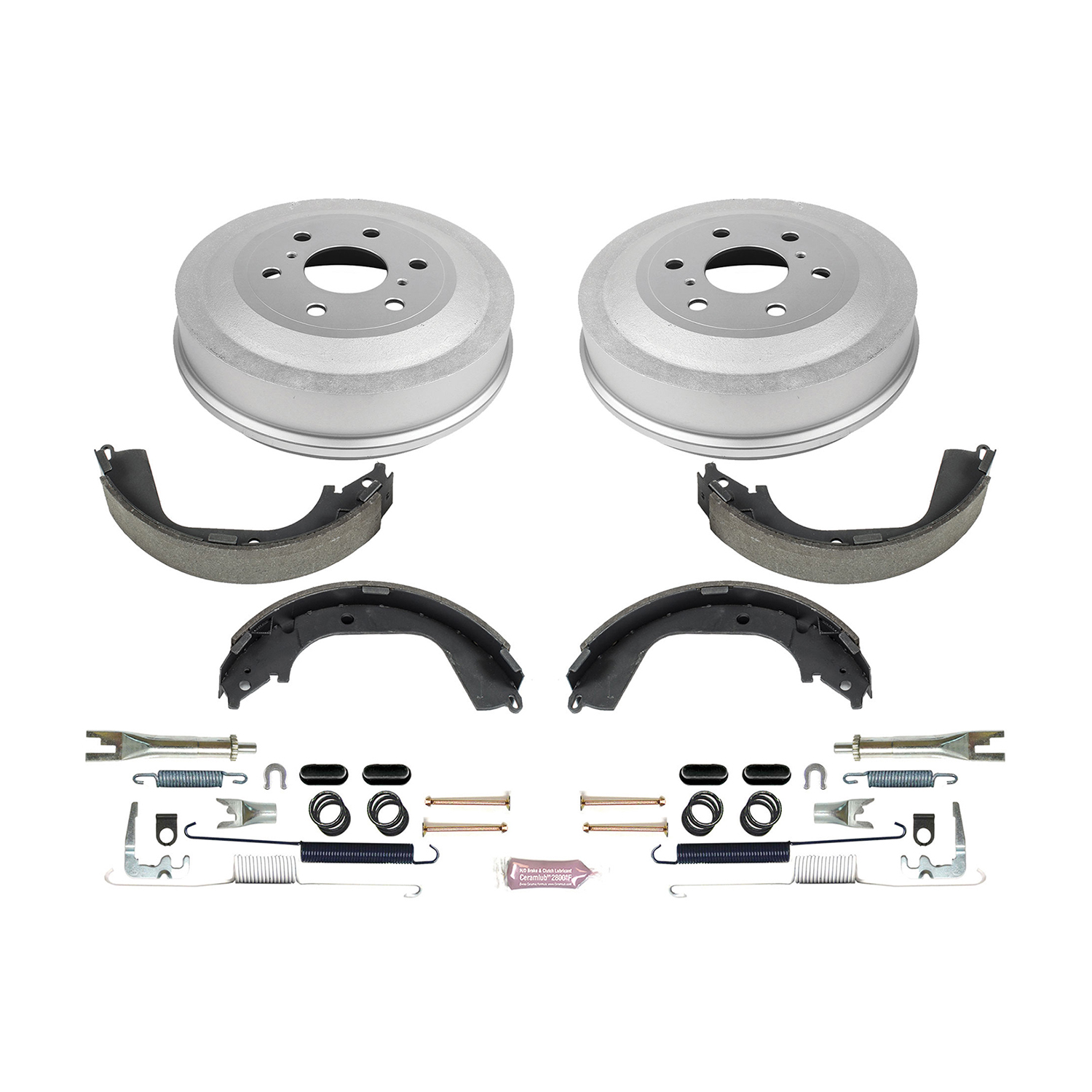 PowerStop Drum Brake Shoe and Drum Kit P/N:KOE15411DK