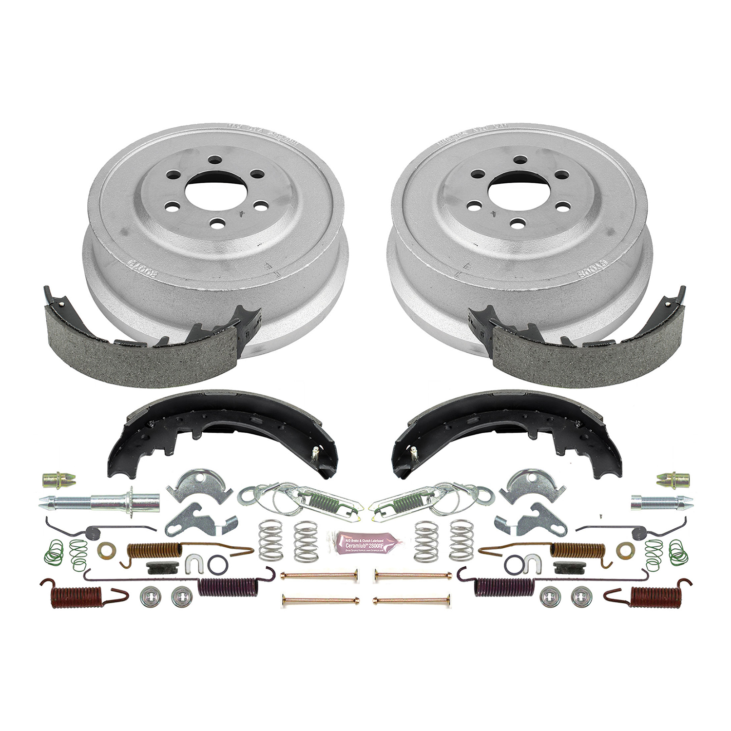 PowerStop Drum Brake Shoe and Drum Kit P/N:KOE15343DK