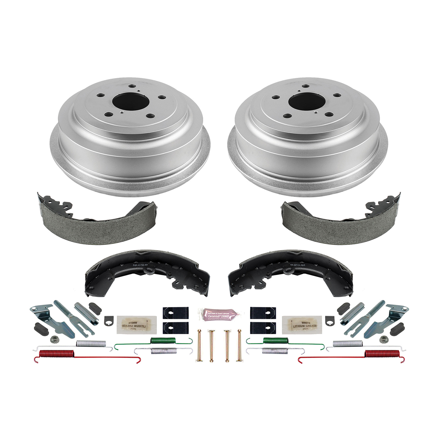 PowerStop Drum Brake Shoe and Drum Kit P/N:KOE15405DK