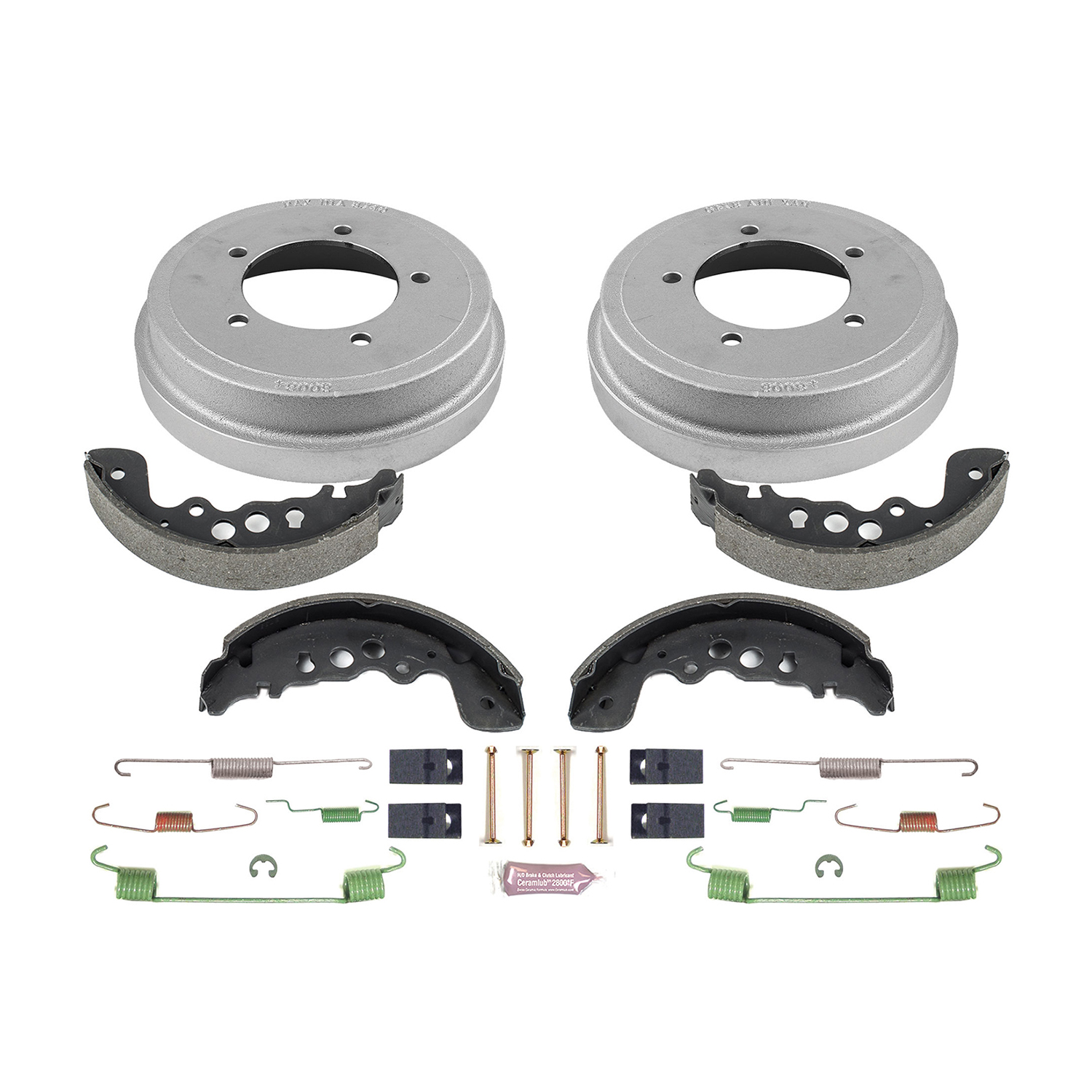 PowerStop Drum Brake Shoe and Drum Kit P/N:KOE15356DK