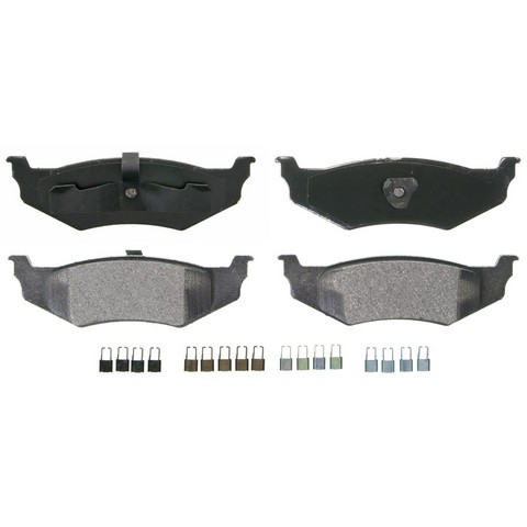 FVP Friction Disc Brake Pad Set P/N:FVM782