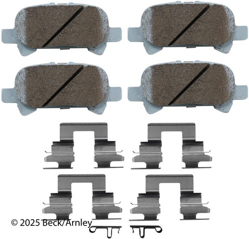 Beck/Arnley Disc Brake Pad Set P/N:085-6647