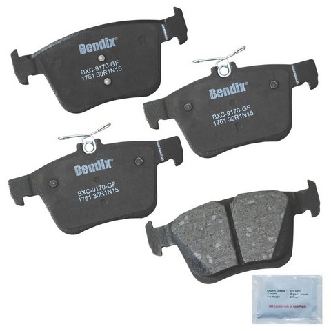 BENDIX PRIORITY 1 Disc Brake Pad Set P/N:CFC1761