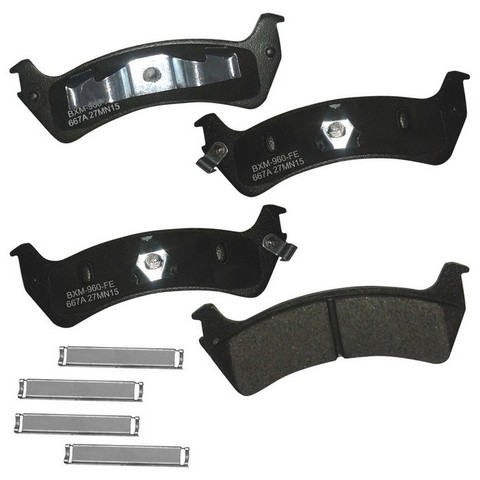 BENDIX PREMIUM Disc Brake Pad Set P/N:SBM667A