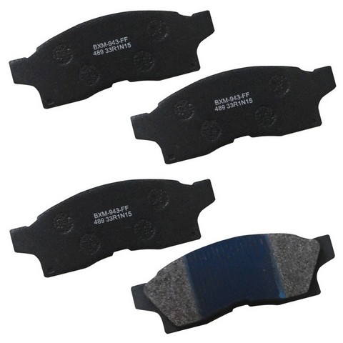 BENDIX PREMIUM Disc Brake Pad Set P/N:SBM489