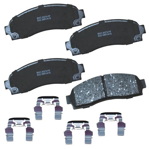 BENDIX PREMIUM Disc Brake Pad Set P/N:SBC833