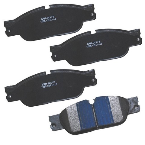 BENDIX PREMIUM Disc Brake Pad Set P/N:SBM1065