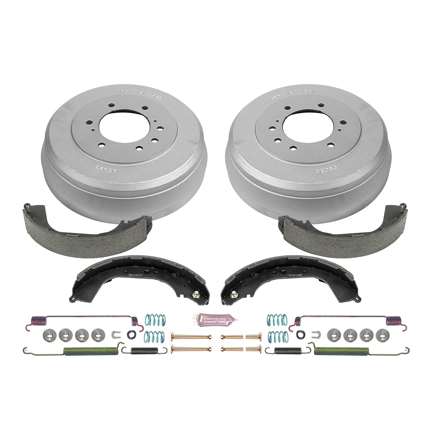 PowerStop Drum Brake Shoe and Drum Kit P/N:KOE15319DK