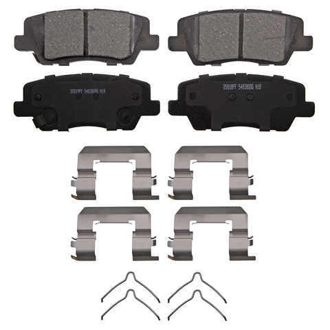 Wagner Brake Disc Brake Pad Set P/N:ZD1839