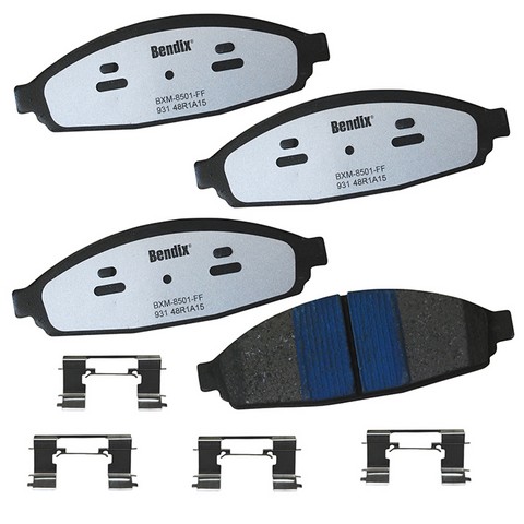 BENDIX FLEET METLOK Disc Brake Pad Set P/N:PBD931