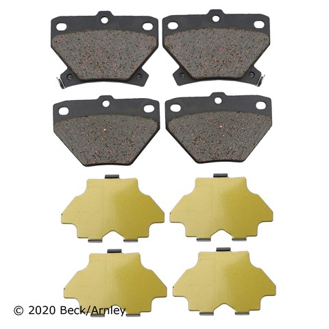 Beck/Arnley Disc Brake Pad Set P/N:089-1636