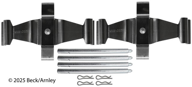 Beck/Arnley Disc Brake Hardware Kit P/N:084-1998