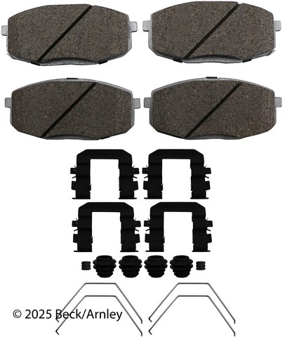 Beck/Arnley Disc Brake Pad Set P/N:085-7120