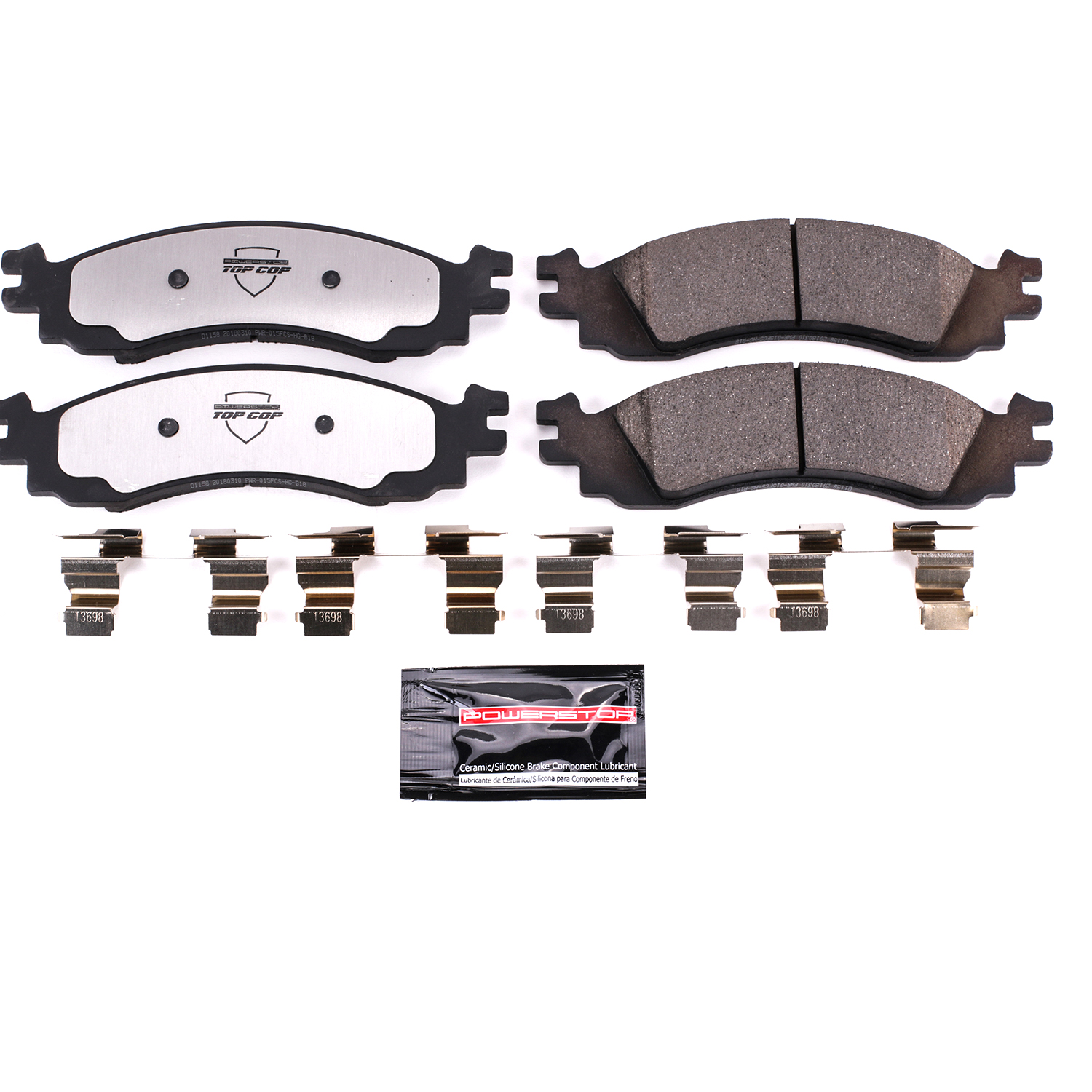 PowerStop Disc Brake Pad Set P/N:Z37-1158