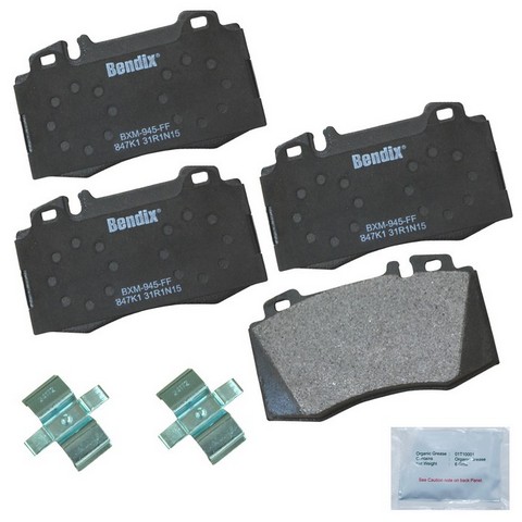 BENDIX PRIORITY 1 Disc Brake Pad Set P/N:CFM847K1