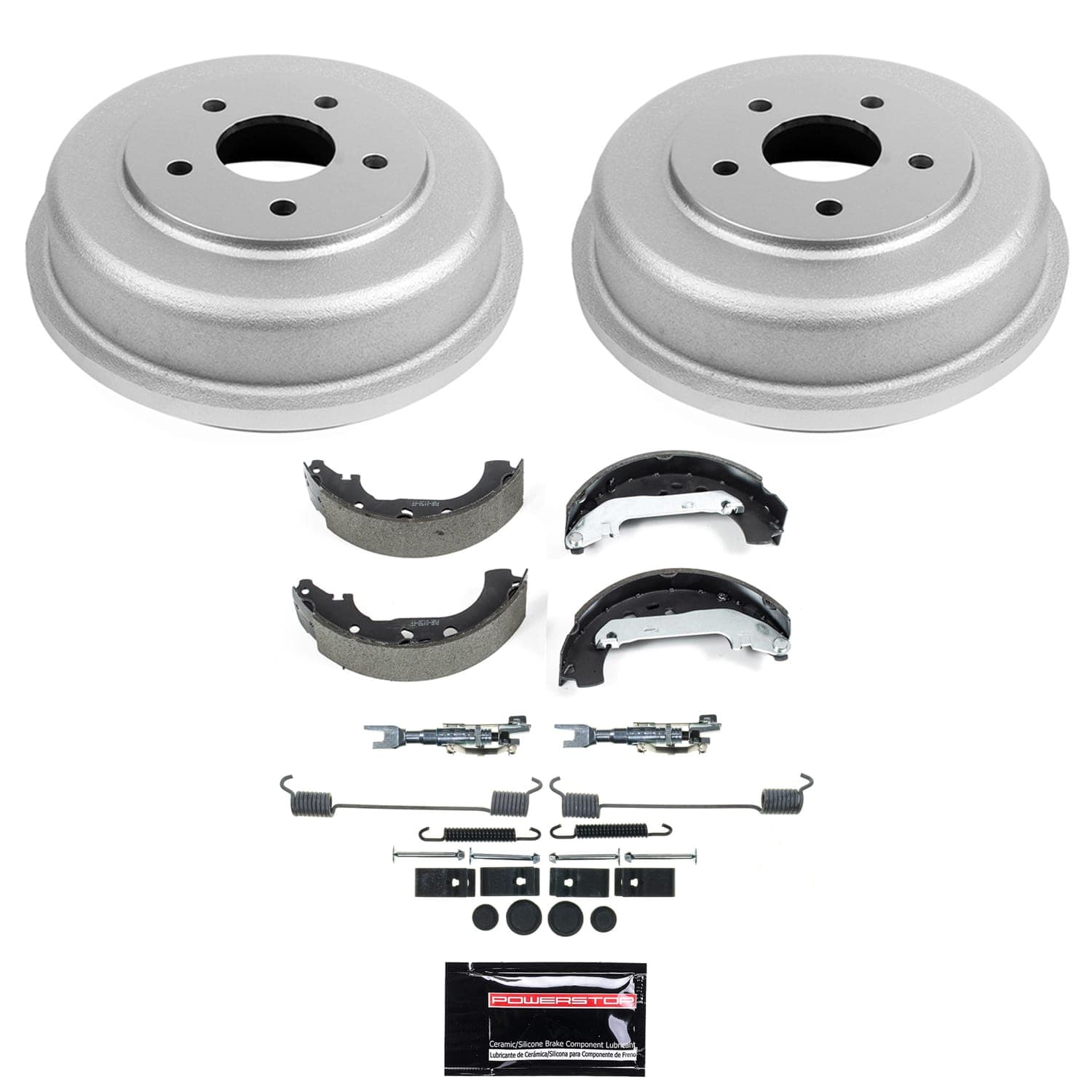 PowerStop Drum Brake Shoe and Drum Kit P/N:KOE15512DK