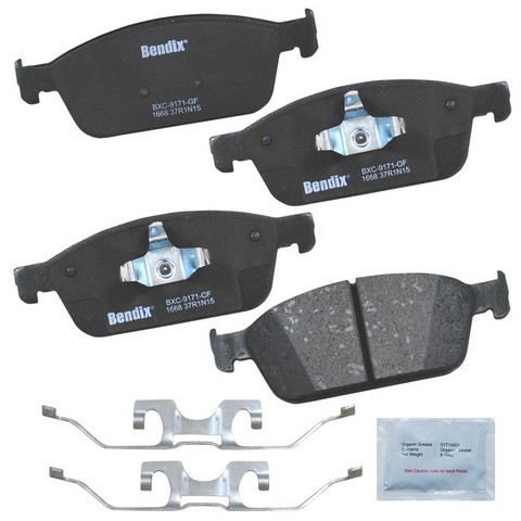 BENDIX PRIORITY 1 Disc Brake Pad Set P/N:CFC1668