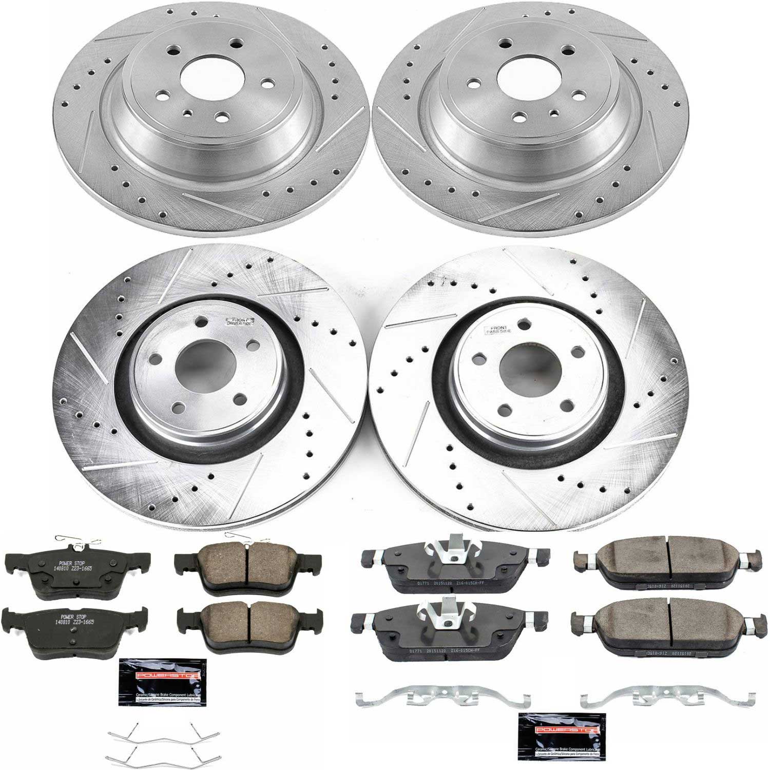 PowerStop Disc Brake Kit P/N:K7418