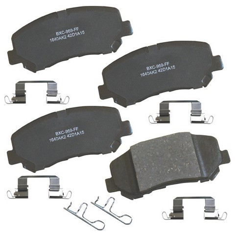 BENDIX PREMIUM Disc Brake Pad Set P/N:SBC1640AK2