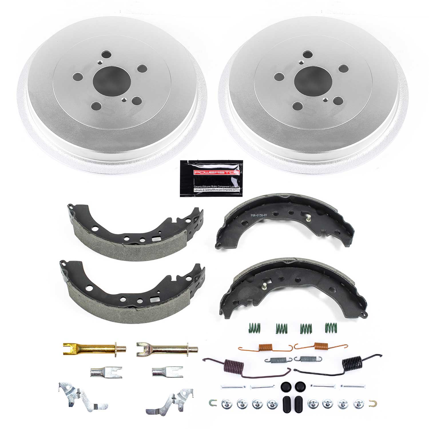 PowerStop Drum Brake Shoe and Drum Kit P/N:KOE15408DK