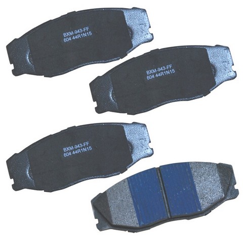 BENDIX PREMIUM Disc Brake Pad Set P/N:SBM604