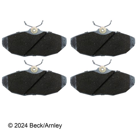 Beck/Arnley Disc Brake Pad Set P/N:085-1650