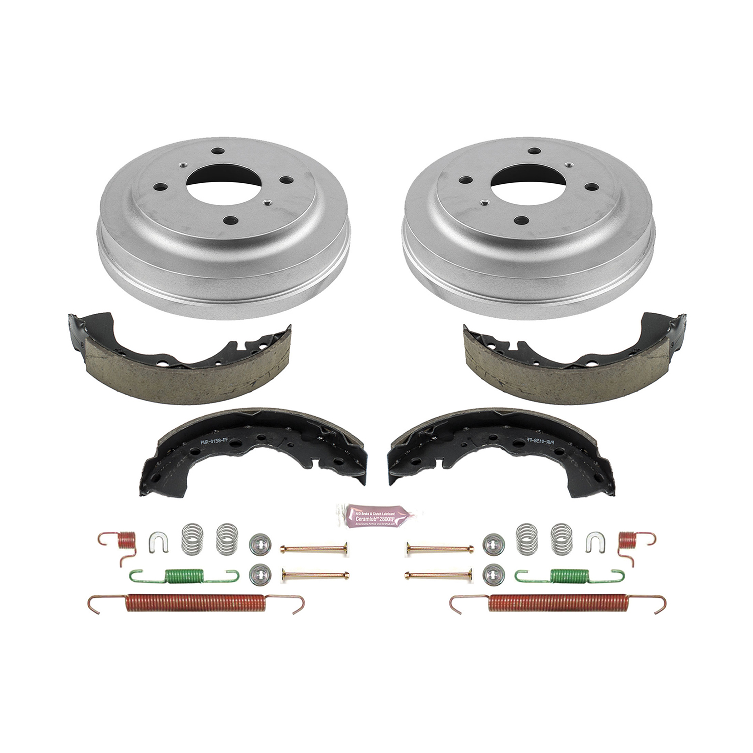 PowerStop Drum Brake Shoe and Drum Kit P/N:KOE15376DK