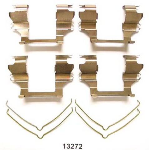 Better Brake Parts Disc Brake Hardware Kit P/N:13272K