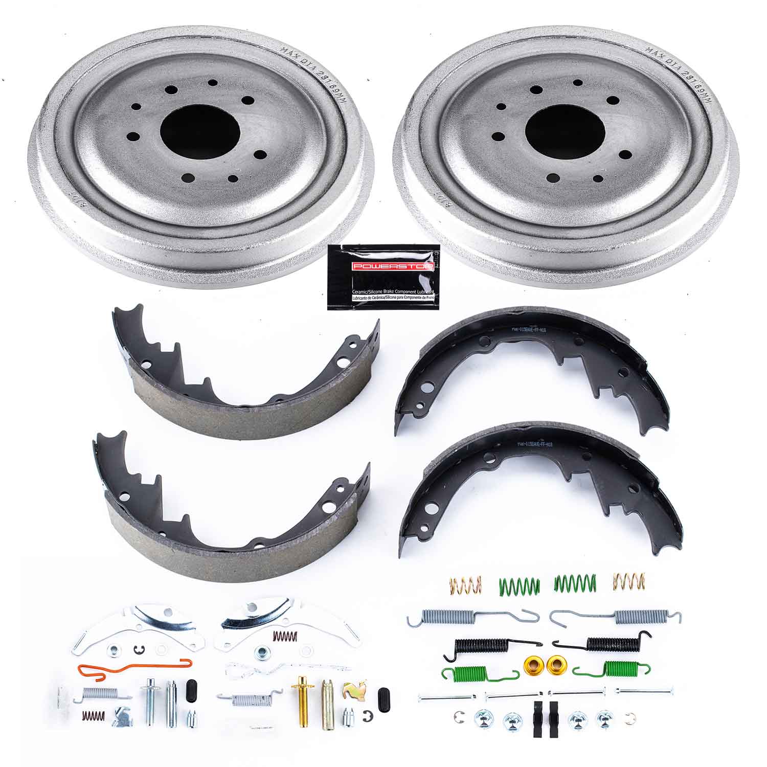 PowerStop Drum Brake Shoe and Drum Kit P/N:KOE15278DK