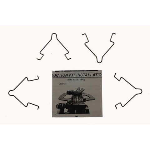 FVP Brake Hardware Disc Brake Pad Drag Reduction Clip P/N:FH18335