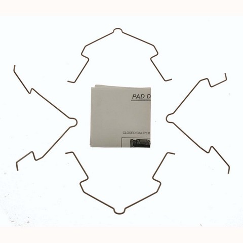 FVP Brake Hardware Disc Brake Pad Drag Reduction Clip P/N:FH18328