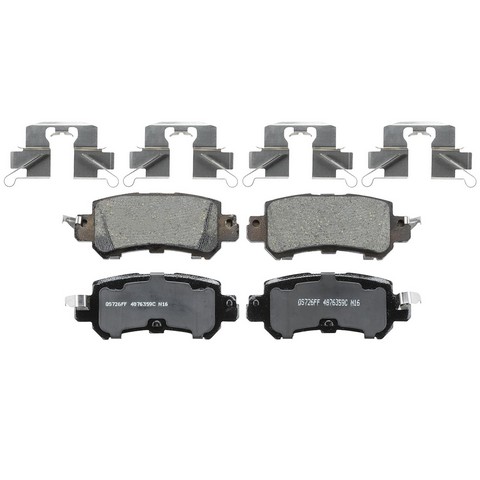 FVP Friction Disc Brake Pad Set P/N:FVC1624