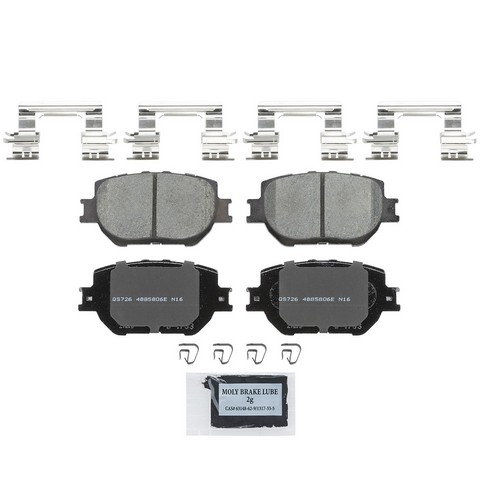 FVP Friction Disc Brake Pad Set P/N:FVC1733