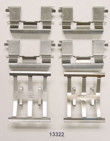 Better Brake Parts Disc Brake Hardware Kit P/N:13322K