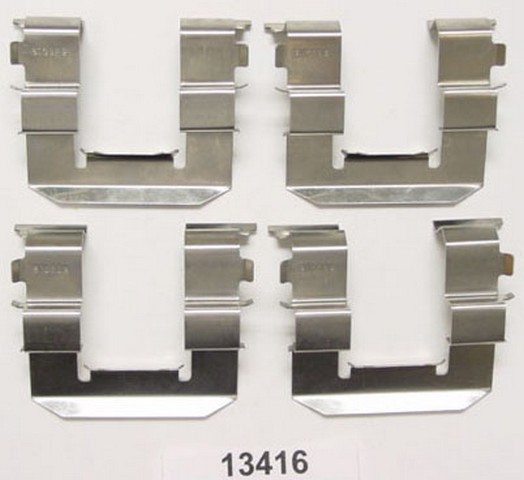 Better Brake Parts Disc Brake Hardware Kit P/N:13416K