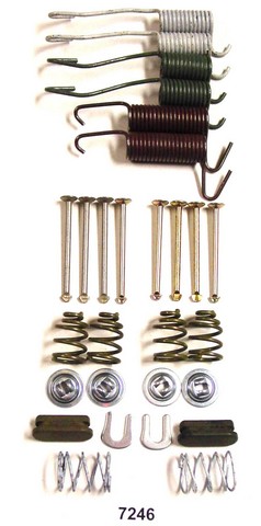 Better Brake Parts Drum Brake Hardware Kit P/N:7246K
