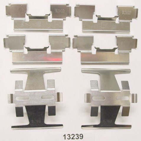 Better Brake Parts Disc Brake Hardware Kit P/N:13239K
