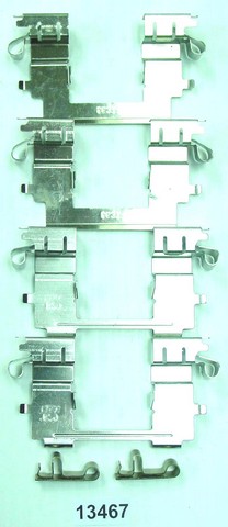 Better Brake Parts Disc Brake Hardware Kit P/N:13467K