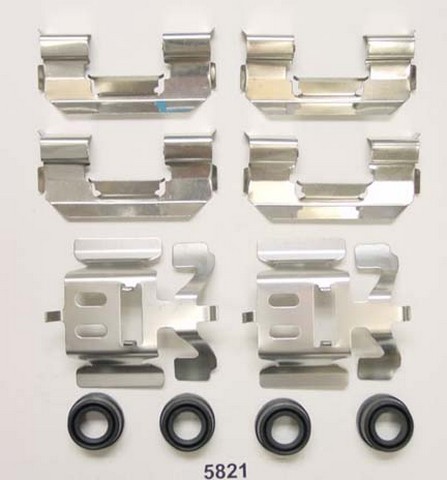 Better Brake Parts Disc Brake Hardware Kit P/N:5821K