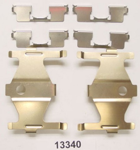 Better Brake Parts Disc Brake Hardware Kit P/N:13340K