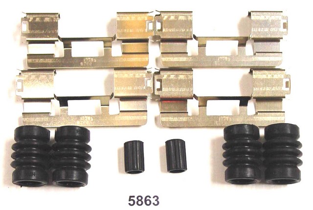 Better Brake Parts Disc Brake Hardware Kit P/N:5863K