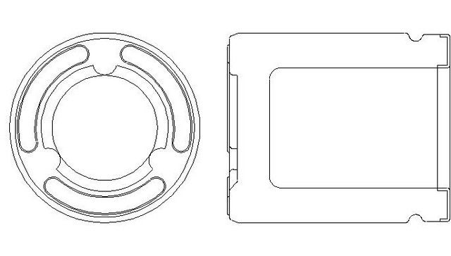 Better Brake Parts Disc Brake Caliper Piston P/N:7987